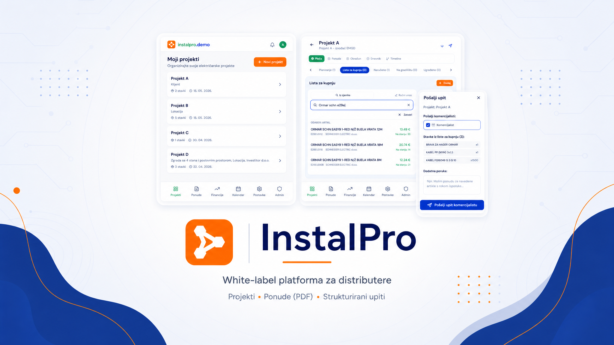 InstalPro platforma — cover vizual